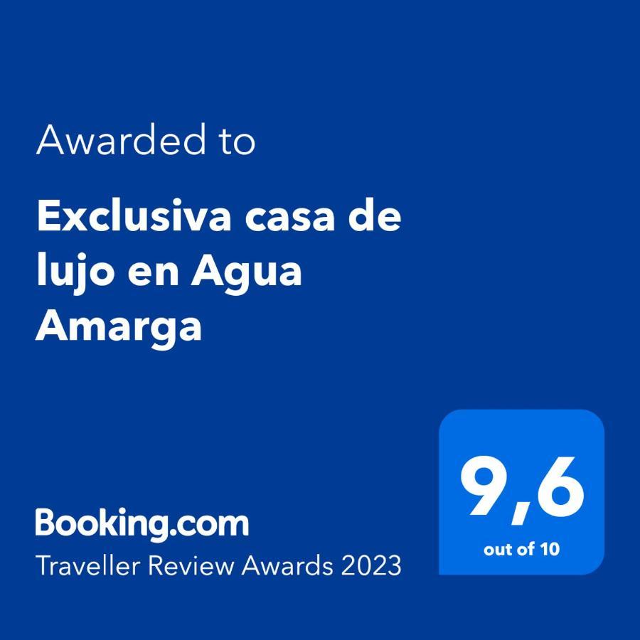 Exclusiva Casa Con Encanto En Agua Amarga 아쿠아아마르가 외부 사진
